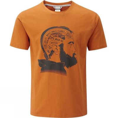 Tee Rab Stance Hombre - Naranjas - Chile AWN937245